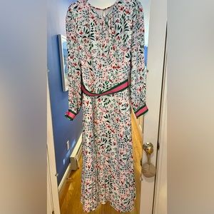 Boden, size 12, multicolored shirt dress. Only worn once!